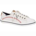 thumbnail image 3 of Sneaker Keds Kickstart Pennant para mujer, color crema, talla 7.5, 3 of 8