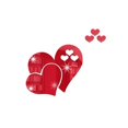thumbnail image 4 of Espejo En Forma De Corazón Pegatinas De Pared Espejo Extraíble Pegatinas De Pared Para La Decoración De La Habitación Del Hogar 4Pcs 3D Eigraketly HA035447-00, 4 of 6