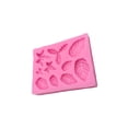 thumbnail image 2 of Bewildely Reemplazo de molde en forma de hoja de rejilla de 10, resistente al calor, apto para microondas, herramienta de moldeo de molde para galletas y Herramientas y accesorios para hornear Bewildely HA081958-00, 2 of 6