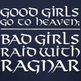 thumbnail image 3 of CafePress - Bad Girls Raid With Ragnar T Shirt - Women's Traditional Fit Dark T-Shirt, 3 of 4