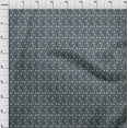 thumbnail image 4 of oneOone Polyester Spandex Blue Fabric Floral Craft Projects Decor Fabric Printed By The Yard 56 Inch Wide, 4 of 5