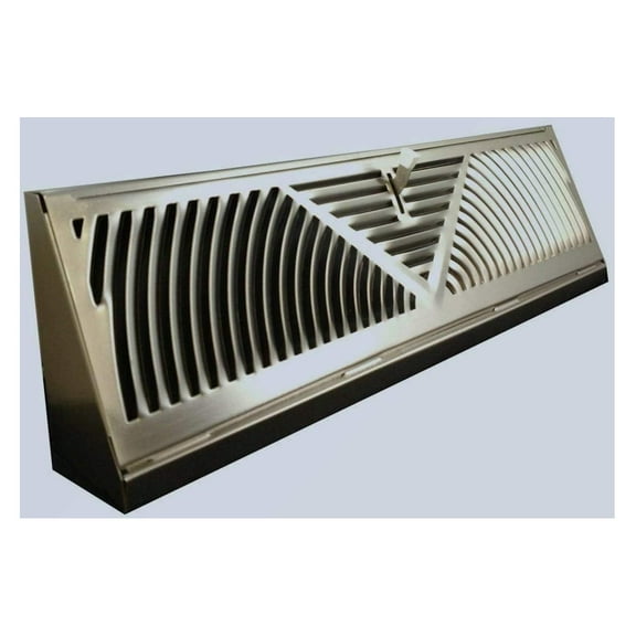 Finish Baseboard Register (15 Inch, )