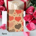 thumbnail image 1 of Bolsa de regalo para el Día de San Valentín, bolsa de regalo con forma de corazón con asas, bolso de mano, bolsa de dulces para suministros de fiesta, , estilo A perfecl Bolsa de San Valentín, 1 of 8
