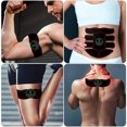 thumbnail image 2 of Tóner Muscular Del Tonificación Abdominal Recargable Por USB 6 Modos para Hombres Y Mujeres (rojo), 2 of 9