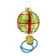 thumbnail image 4 of Bola inflable navideña grande para exteriores, decoración navideña, 50 cm, gigante Cuadrícula verde roja, 4 of 9