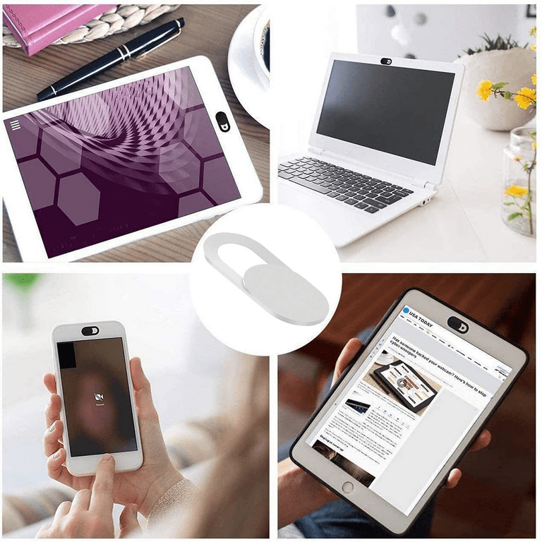 Phone Front Webcam Camera Cover Privacy Protector UltraThin Slide Camera  Cover for Macbook iPhone iPad Camera Protector Sticker