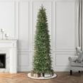 thumbnail image 6 of Puleo International 7.5' Pre-Lit Artificial Yardley Spruce Pencil Tree with 350 Dual-Color LED Lights and a Fresh Christmas Tree Scent Dispenser, 6 of 7