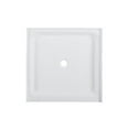 thumbnail image 2 of Voltaire 42" x 42" Acrylic White, Single-Threshold, Center Drain, Shower Base, 2 of 8