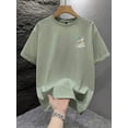 thumbnail image 3 of 1pc Men's Graphic T-Shirt Beach Vacation Casual Summer Wear Printed Loose Fit Short Sleeve T-Shirt, 3 of 10