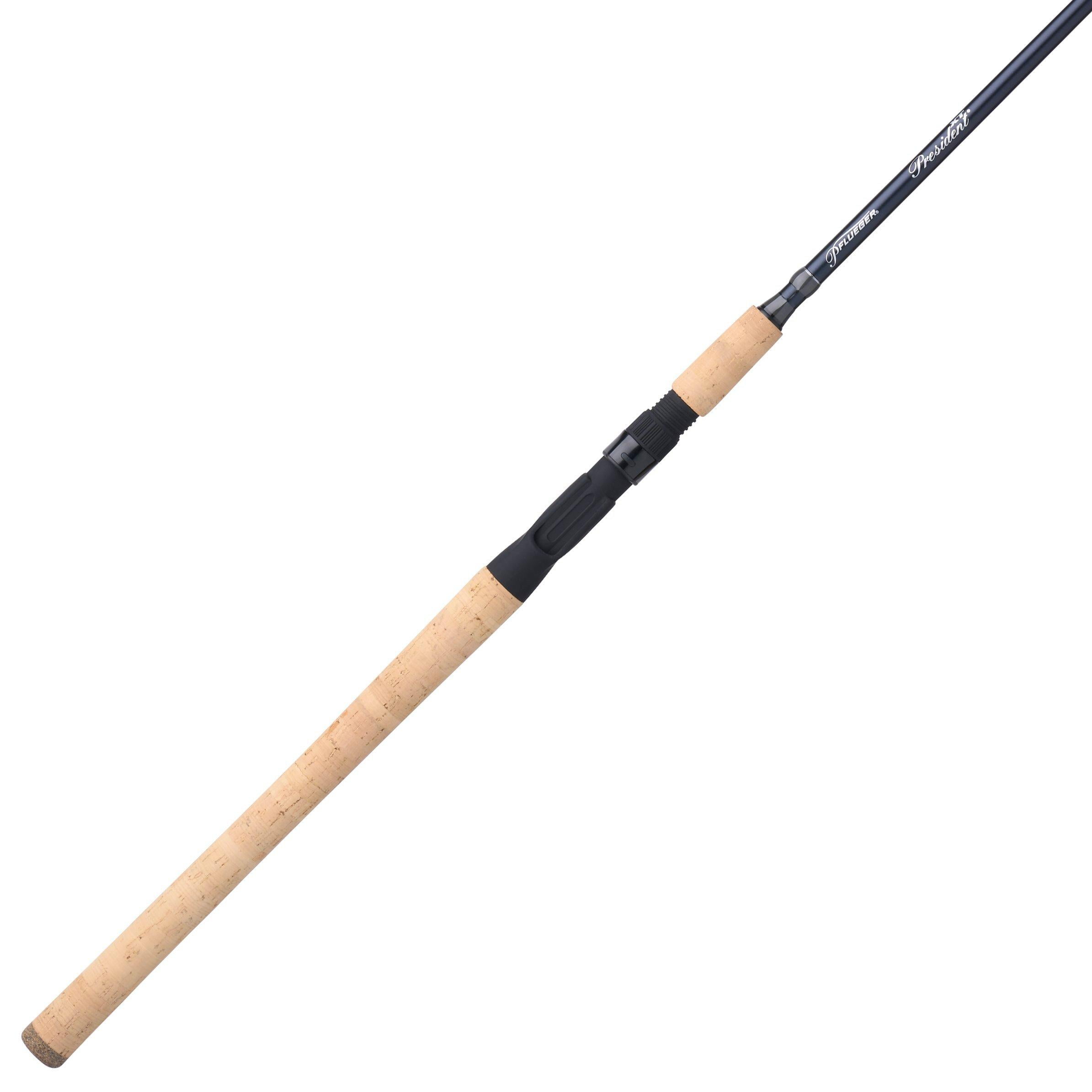 Pflueger President XT Casting Fishing Rod, 9', Medium Heavy, Moderate Action, Premium Cork Handle