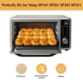 thumbnail image 5 of 100 Pcs 12-inch Air Fryer Parchment Paper Liners - Non-Stick Unbleached Pre-Cut Squares for Ninja SP101 SP151 SP351 SP201 SP301, Safe & Disposable Air Fryer Paper Liner Sheets, 5 of 6