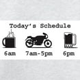 thumbnail image 3 of CafePress - Coffee, 2 Wheels, And Beer Long Sleeve T Shirt - Unisex Cotton Long Sleeve T-Shirt, 3 of 4