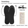 thumbnail image 4 of Boovnll Heated Blanket, Usb Heating Insole Heating Foot Warmer Rechargeable Heating Washable Size Can Be Cut Full Foot Warm Foot Insole, Electric Blanket, 4 of 8