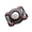 Black(Red PC Buckle), variant on YUNOVA IP67 Waterproof AirTag Dog Collar Holder, 4-Screw Lock Removable Metal Clip Case, Compatible with Apple AirTag, Fits 1.2" Collars for Dog Cat
