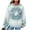 Army Green, variant on Tie Dye Hoodie Tops for Women Lightweight Casual Fall Long Sleeve Drawstring Hooded Pullover Sweatshirts Loose Oversized Athletic Y2K Bleached T-Shirts with Pockets Green XXL