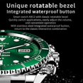 thumbnail image 2 of Smart Watch BT Call Blood Oxygen Heart Rate Monitor Sleep Tracker Exercise Mode Message Reminder for Android/iOS Stainless Steel Men's Business Watch, 2 of 4