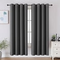 thumbnail image 1 of Juego de Cortinas Opacas Joydeco 160x160cm Gris Claro 2 Paneles, 1 of 9