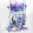 thumbnail image 2 of Men's Winnie the Pooh Rainy Watercolor Eeyore Pull Over Hoodie White 3X Large, 2 of 4