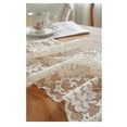 thumbnail image 2 of YGUII Lace Table Runner Boho Table Runners with Tassels Woven Doilies for Wedding Bridal Shower Kitchen Dining Table Home Decor, 2 of 4