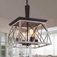 thumbnail image 1 of Lámpara colgante Q&S Vintage Farmhouse de 4 luces E26, 1 of 9