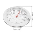 thumbnail image 2 of 1.69" Mini Indoor Outdoor Thermometer Celsius/ Fahrenheit Temperature Monitor, Silver, 2 of 5