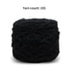 thumbnail image 5 of Bearachild Hilo de algodón liso de 100G/bola, hilo de lana de lana Coral colorido de ganchillo para tejer a mano, suéter, sombrero, bufanda para bebé, Artesanía Negro Bearachild HA008931-13, 5 of 6