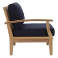 thumbnail image 6 of Modway Marina 5 Piece Outdoor Patio Teak Set in Natural Navy, 6 of 9