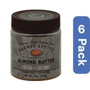 Barney Butter Cocoa + Coconut Almond Butter, 10 oz, (Pack of 6)