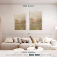 thumbnail image 4 of Elephant Stock Abstract Silence Wall Art - Vertical Multi Panel Canvas - Living Room Wall Decor - Abstract Multi Panel - Brown And Blue Decor By Osnat Tzadok - 32" x 50", 4 of 8