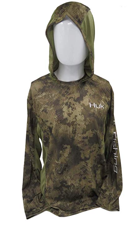huk icon x camo hoodie