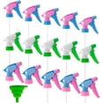 thumbnail image 1 of 15Pcs Trigger Sprayer Replacement Nozzle Replacement Stream Mist Bottle Nozzle Spray Bottle Nozzle Top Replacement and 1Pcs Funnel for Cleaning Home Office, Fit Standard 28/400 Neck Bottles, 1 of 6