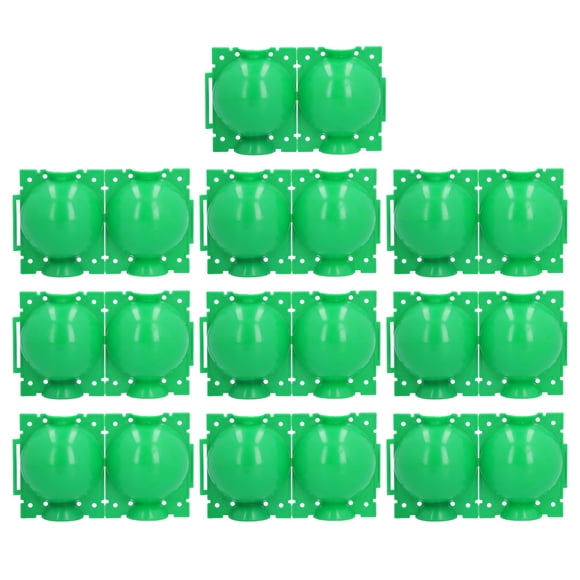 Fyydes Plant Germination Ball,Root Controller,10Pcs 12cm Plant Propagation Ball Root Growing Controller Rooting Germination Device Box Green