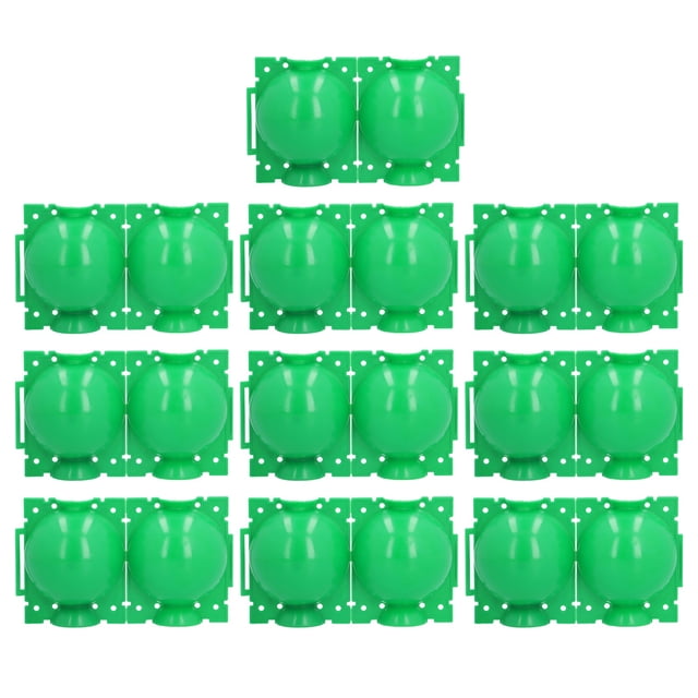 Fyydes Plant Germination Ball,Root Controller,10Pcs 12cm Plant Propagation Ball Root Growing Controller Rooting Germination Device Box Green