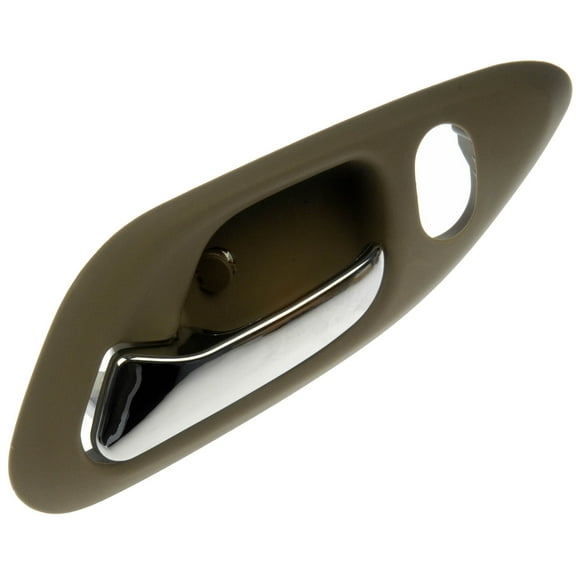 Dorman 81451 Front Driver Side Interior Door Handle for Specific Honda Models, Chrome Lever; Beige Housing