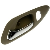 Dorman 81451 Front Driver Side Interior Door Handle for Specific Honda Models, Chrome Lever; Beige Housing