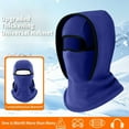 thumbnail image 4 of hunting gear for men - Loetky Balaclava for Skiing and Motorcycle, Windproof Fleece Face Mask Neck Gaiter and Hood for Men and Women, Winter Face Cover for Snowboarding, Hiking and Cold Weather, 4 of 6