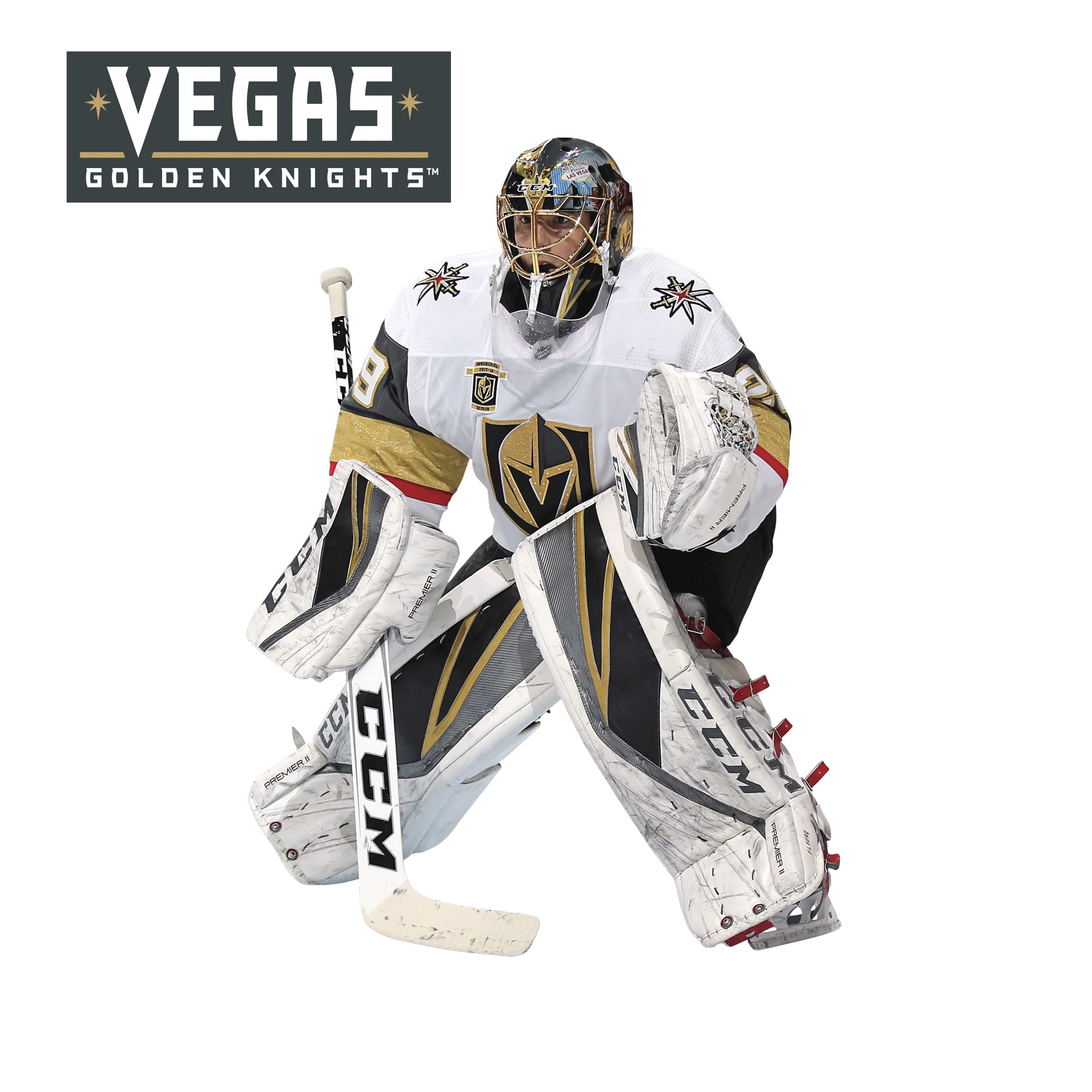 Fathead Marc-Andre Fleury - Large Officially Licensed NHL Removable Wall Decal - image 2 of 2