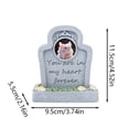 thumbnail image 2 of Dog Memorial Gift for Loss of Dog, Peaceful Sleeping Solar Angel Dog Statue Outdoor Waterproof, Resin Dog Figurine Pet Memorial Stone for Garden Grave Markers, Loss of Pet Sympathy Gift (Cat), 2 of 5