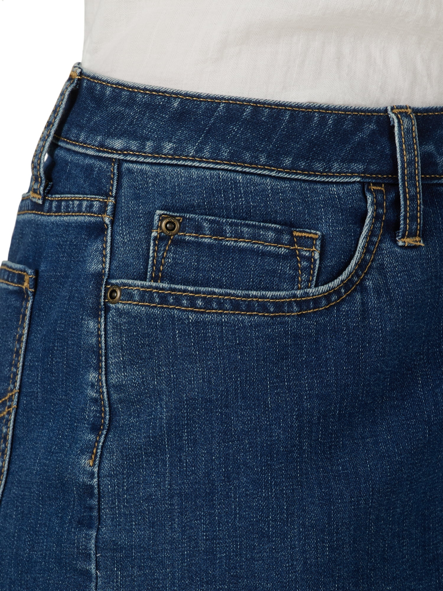Lee Women's Midrise Denim Skort