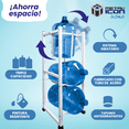 thumbnail image 2 of Porta Garrafones de Agua, Almacenador para 3 Garrafones con Dispensador 2 en 1, 2 of 5