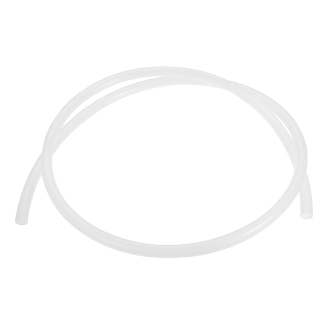 Unique Bargains 18mm OD 15mm ID 2m Long Nylon Tube for Air Line Brake Fluid Transfer Translucent