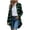 A1_Green#women's plaid long shacket, variant on FAVIPT Plus Size Plaid Hoodie Jacket for Women Button Up Long Sleeve Jackets Fleece Sherpa Winter Warm Coats Pocket Shackets for Women Army Green,XXXXXL