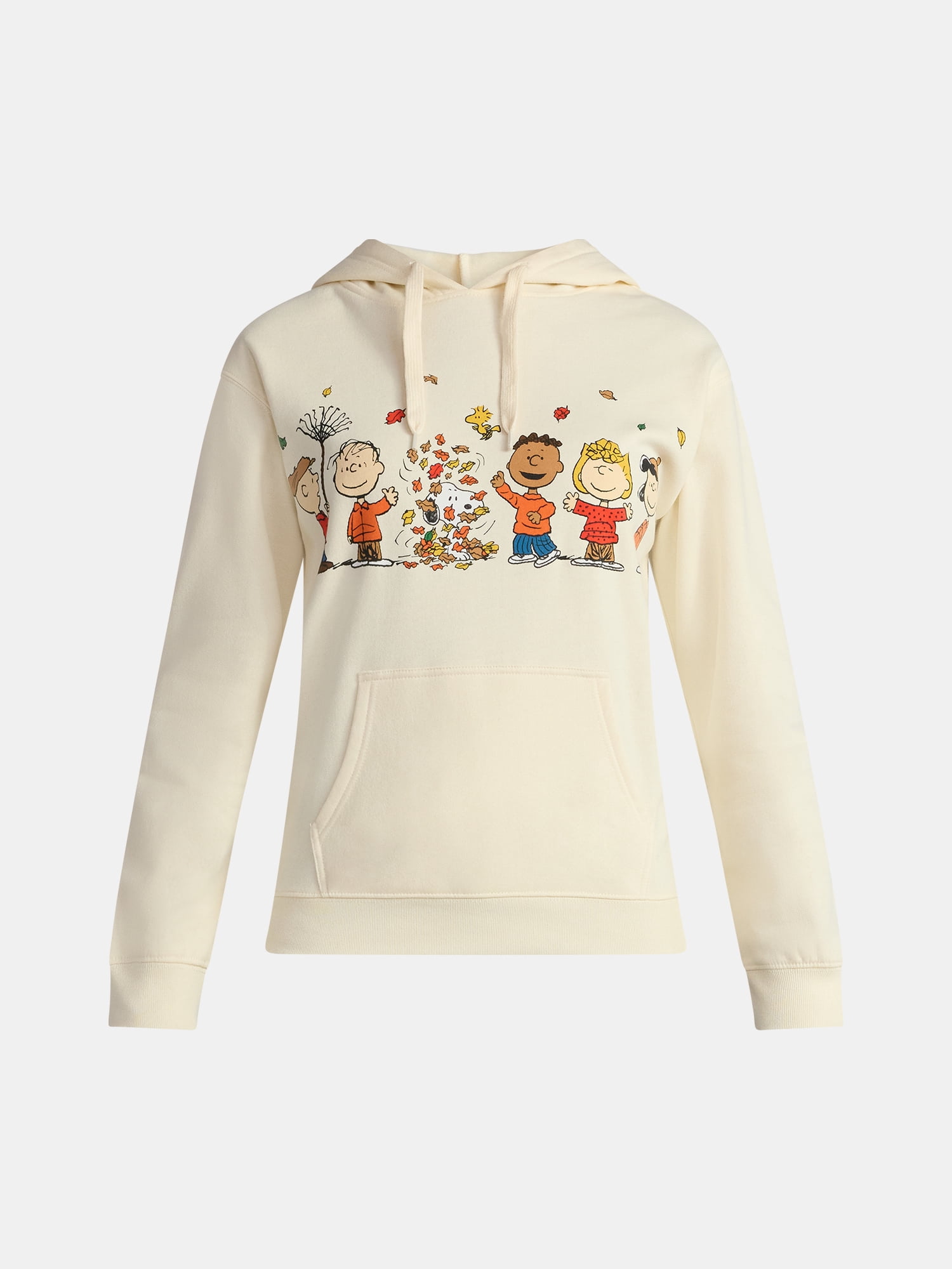 Peanuts Women's Fall Graphic Hoodie with Long Sleeves, Sizes XXS-XXL