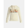 thumbnail image 5 of Peanuts Women's Fall Graphic Hoodie with Long Sleeves, Sizes XXS-XXL, 5 of 5