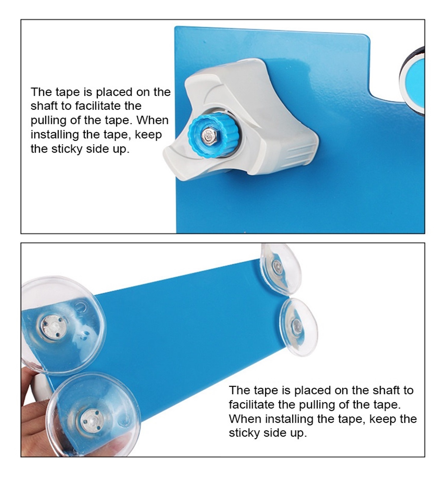 Packing Tape Dispenser, Hand-held Heavy Duty Tape Cutter For Shipping Box Sealing Carton Packaging Parcel Cutter Machine