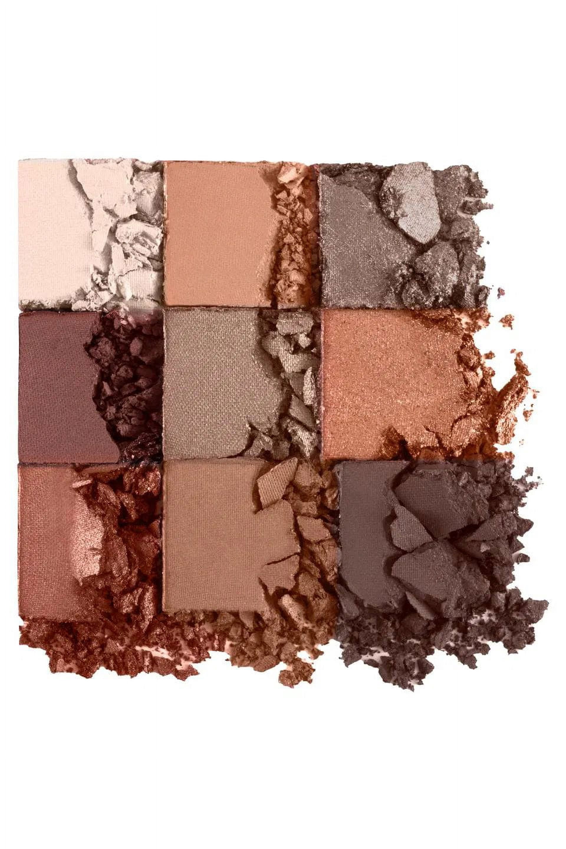 Flormar 9-pack Compact Eyeshadow Palette with Creamy Texture & Matte Finish/Shimmer 9g - 005 Nude