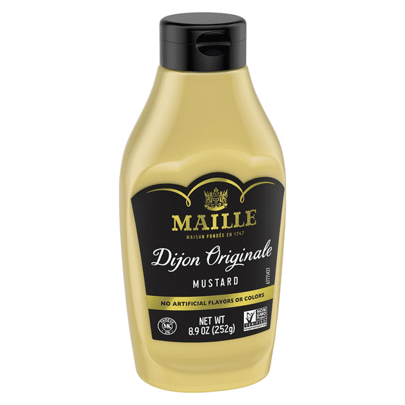 Maille Original Traditional Dijon Mustard, 8.9 oz [Pack of 6]