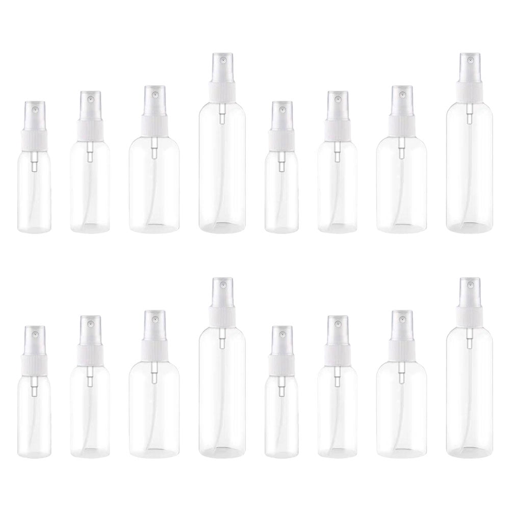 HOMEMAXS 16pcs Leak Proof Travel Bottles Perfume Bottles Makeup Sub