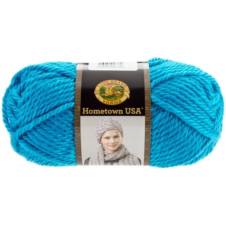 - Lion Brand Hometown USA Yarn-Maui Aqua