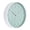 Light Green, variant on ABCISI 8 Inch Wall Clock, 3D Number Quartz Battery Operated Silent Non-Ticking Round Wall Clocks for Office Bedroom Decorative (Purple)